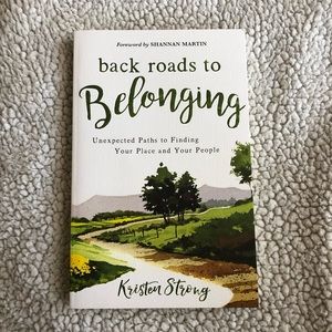 🚫SOLD Back Roads to Belonging-- Christian book